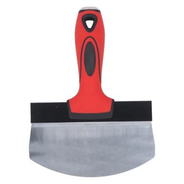Imagem de Colher de Balde para Drywall, Gesso, Colher de Balde de Aço Inoxidável de 6 Polegadas Com Alça Macia, Ferramentas Raspadoras Com Contornos Curvos Colher de Lama para Tinta,