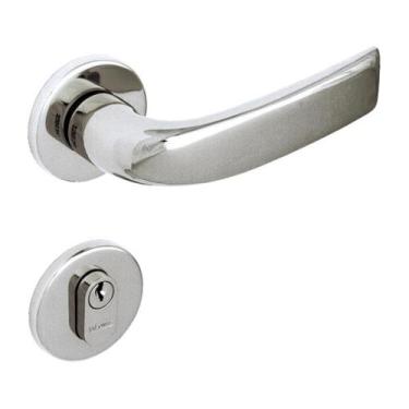 Imagem de Fechadura 607 St2 55mm Externa Cromada Lafonte - La fonte