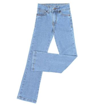 Imagem de Calça Jeans Infantil Feminina Flare Dock`s 37387