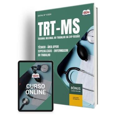 Imagem de Apostila TRT-MS 2024 - Técnico - Área Apoio Especializado - Enfermagem
