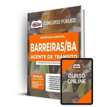 Imagem de Apostila Prefeitura de Barreiras - BA - Agente de Trânsito
