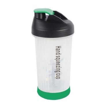 Imagem de Mini Liquidificador Copo Misturador Portatil Manual Mixer Shake Coqueteleira Squeeze Suco De Fruta Suplementos Academia