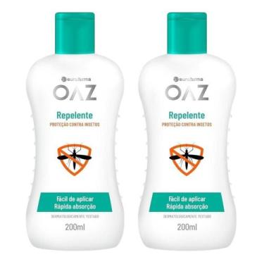 Imagem de Kit Repelente OAZ Com 2 Unidades De 200ml Cada - EUROFARMA