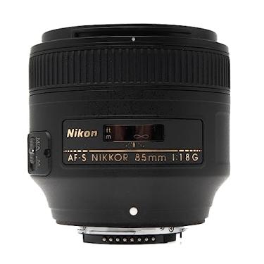 Imagem de Nikon Lente fixa AF S NIKKOR 85 mm f/1.8G com foco automático para câmeras Nikon DSLR