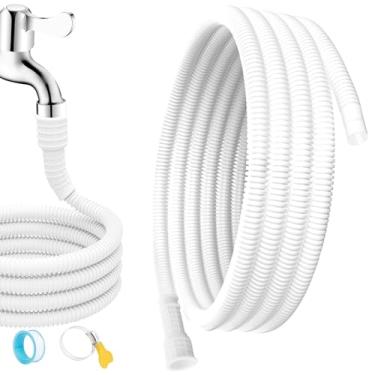 Imagem de Sankoly Mangueira de Drenagem Universal de 3 m, PVC, Branco, para Desumidificadores e Ar Condicionado
