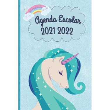 Imagem de Agenda Escolar 2021-2022: Unicornio Diario Para Estudiantes Con Calendario, Horario, Fecha Para Recordar y Más - Tamaño A5