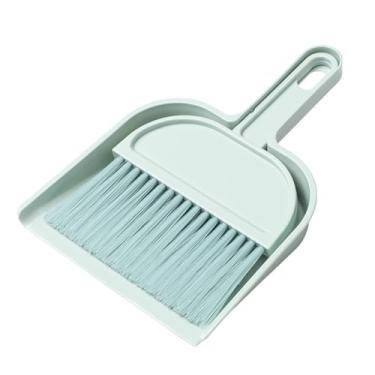 Imagem de Mini Conjunto de Vassoura e pá de Lixo para Mesa, Pequena e Prática Escova de Limpeza para Janelas de Mesa para Crianças