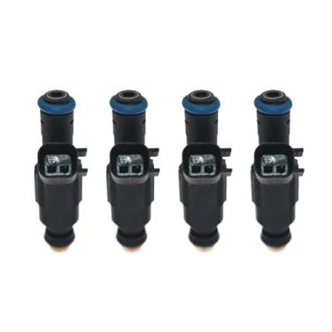 Imagem de 1/4 pces 0280156154 1s7g9f593ga bocal do injetor de combustível compatível para ford mondeo 3 bwy b4y b5y 2.0l 107kw 2004-2011(0280156154 4PCS)