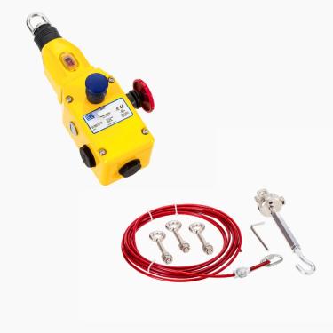 Imagem de Kit Chave de Emergência CEC-ME31A 3NF+1NA + Cabo de Aço 10m K10G