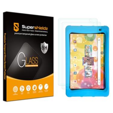 Imagem de Supershieldz (Pacote com 2) Projetado para Contixo Kids Tablet 20.3 cm (K80/ K81) Protetor de tela de vidro temperado, antiarranhões, sem bolhas