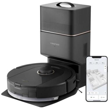 Imagem de Aspirador Robô e Esfregão com Auto Esvaziamento e Sucção Forte de 5500Pa, 110V, Roborock Q5 Pro, Preto