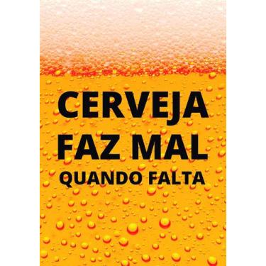 Imagem de Placas Decorativas Retro Para Área Gourmet Bebidas Cerveja Churrasco 1