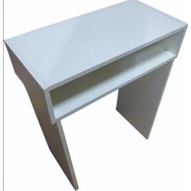 Imagem de Mesa Manicure 60cm C/prateleira P/estufa Unha Em Gel 100% MDF - Stoks 