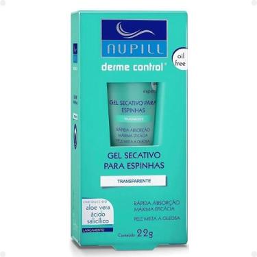 Imagem de Gel Secativo Para Espinhas Transparente Nupill Derme Control 22g