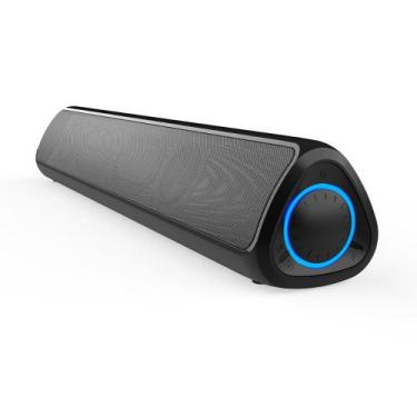 Imagem de Soundbar WB Bluetooth 5.3, 20W, Bateria 3600mAh, TWS, Preto