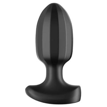 Imagem de Plug Anal Vibrador Inteligente com Controle Via App, Silicone Preto