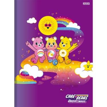 Imagem de Caderno Brochura Pequeno 1/4 Cd 80fls Ursinhos Carinhosos Sortido - Sa