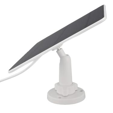 Imagem de Carregador de Painel Solar de 12 W para Câmera de Segurança Painel Solar Externo de Silício Monocristalino para Campainha, Ventilador, Lanterna, Motor Pequeno Com Suporte de