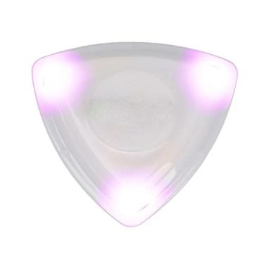Imagem de Bateria de Substituição de Luz de Alta Sensibilidade da Guitarra de LED Brilhante (Roxo)