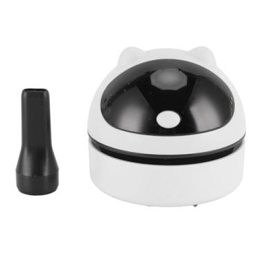 Imagem de A Aspirador de pó de Mesa, Minibord Vacuum Cleaner, Design Ergonômico Portátil Recarregável para Vários Propósitos Fácil Limpeza para Teclado (Branco)