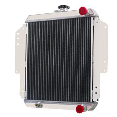 Imagem de HKAUTOPART Radiador para Suzuki Samurai Sierra Jimny 1985-1995 Hardtop SJ410 SJ413 1.3L L4 Gas, 2 fileiras de radiador de alumínio de desempenho total