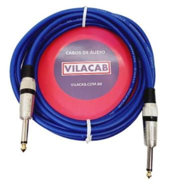 Imagem de Cabo P10 P10 Mono Colorido 1 Metro P/ Equip. E Instrumentos - Vilacab,