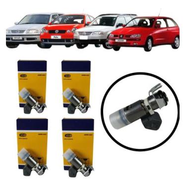 Imagem de 4x Bicos Injetores Vw Gol Parati Polo Seat Ibiza 1.0 Iwp113 - Magneti 