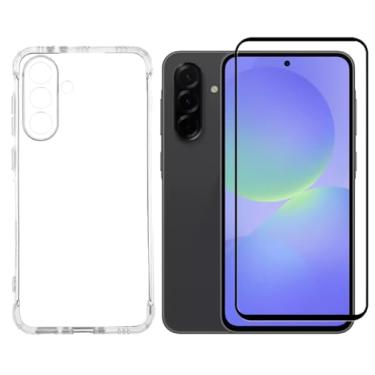 Imagem de Capa Capinha Anti Impacto Shock + Pelicula de Vidro 3d Protecao de Tela Compatível com Samsung Galaxy A36