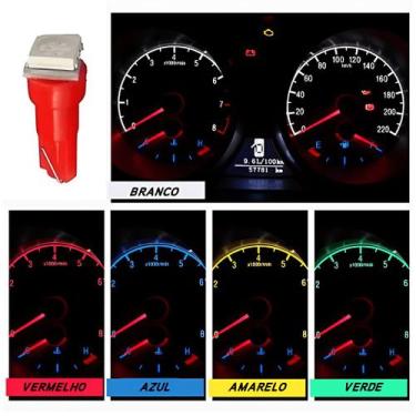 Imagem de Lâmpada T5 Pinguinho Comando De Ar Corolla Fielder 2 Peças - NoBrand, 