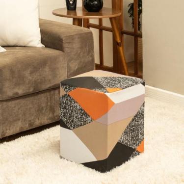 Imagem de Capa para Puff Quadrado Plus Malha Coladinha Sueter Top 46 a 50 cm - C