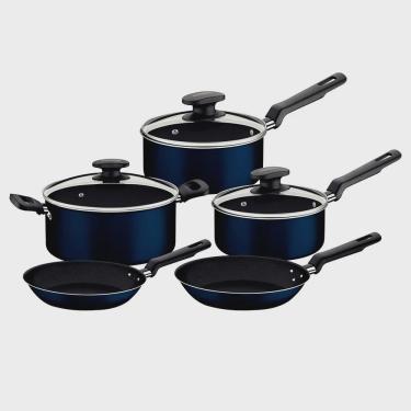 Imagem de Conjunto de Panelas em Alumínio 05 Peças Ravena - Tramontina