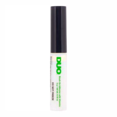 Imagem de Cola para Cílios Postiços Duo 5g com Pincel Aplicador c/Vitaminas Tom Claro