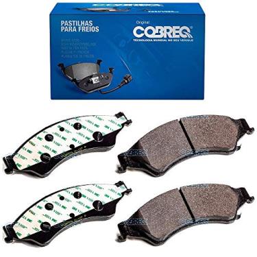 Imagem de Pastilha Freio Dianteiro Cobreq N197, Compatível com Ford Ranger 2.5/3.2 ano 2012 em diante.