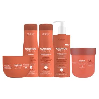 Imagem de Arvensis Vegan Professional, Kit Sh, Cond, Ativador, Másc 2x1, Geleia Forte Cachos Arvensis