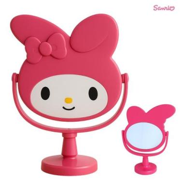Imagem de Espelho de Mesa Maquiagem Make My Melody Com Suporte - Sanrio