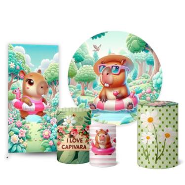 Imagem de Trio Capas Cilindro + Painel Redondo + Lateral Capivara (K2CAA0008)