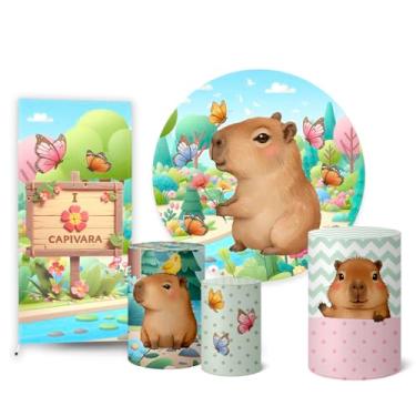 Imagem de Trio Capas Cilindro + Painel Redondo + Lateral Capivara (K2CAA0003)