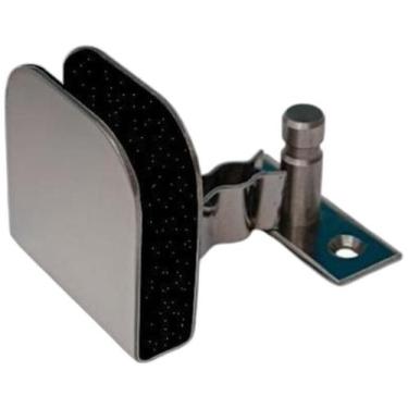 Imagem de Prendedor Fixador Trava Porta Vidro Blindex Pressãocromado - Alese