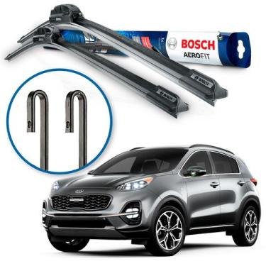 Imagem de Par Palheta Limpador Parabrisa Bosch Kia Sportage 2017 2018 2019 2020 