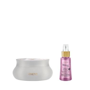 Imagem de Amend Millenar Óleos Japoneses Masc 300ml + Millenar Oil Moringa 60ml