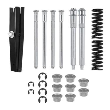 Imagem de uxcell 1 conjunto de reparo de bucha de pino de dobradiça de porta com ferramenta de mola para porta para Chevrolet Tahoe 1995-2000