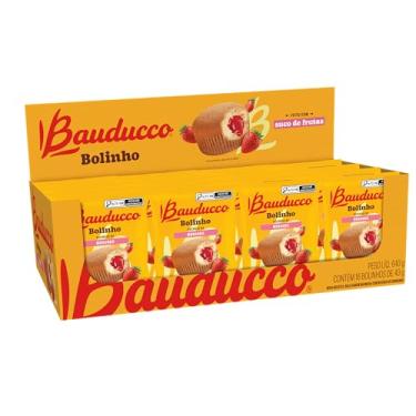 Imagem de Display Bauducco Bolinho Morango 40g - 16 unidades