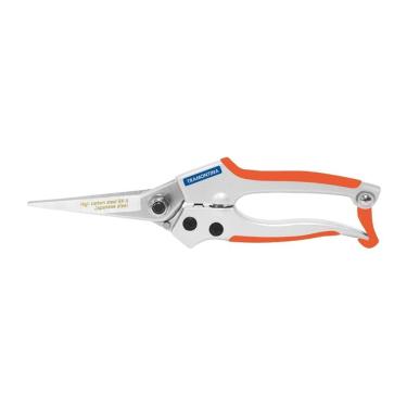 Imagem de Tesoura De Fruta Profissional Tramontina Em Aço Com Cabo Emborrachado Tramontina