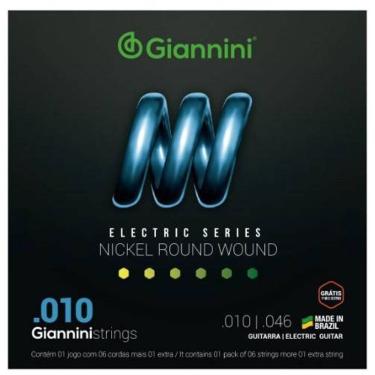 Imagem de Encordoamento Giannini P-guitarra Niquel 0.010 Geegst.10