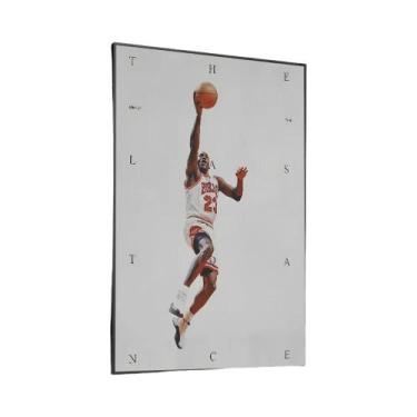 Imagem de 1pc basquete esportes jogo michaell-j-jordan cartaz adesivos arte mura