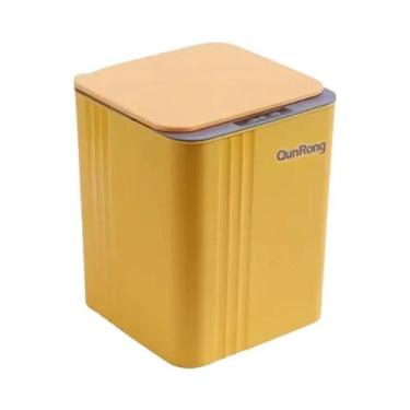 Imagem de Lixeira Inteligente Com Sensor Para Banheiro, Elétrica, Automática, À 