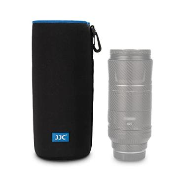 Imagem de JJC Bolsa De Lente Câmera Neoprene Com Cordão, Protetora Para Lentes Mirrorless Dslr Até 3,9 X 11,0" (Dh), Canon Ef 70-200 Mm, 100-400 70-300 Mm Af-S E Mais