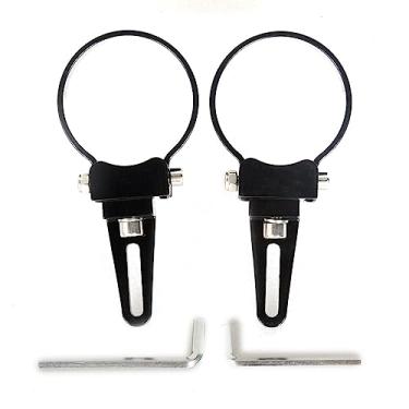 Imagem de JIUHUAN Grampos De Montagem Tubo 2,5" Para Barra Proteção, Suportes Luz Led, Gaiola Teto Caminhões Off-Road, Quadriciclos, Suvs, 2 Peças