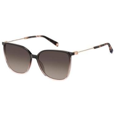 Imagem de Óculos de Sol Tommy Hilfiger TH 2095/S HAQ - Marrom Crystal 57-Feminino