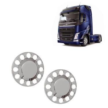 Imagem de Par Capa para Cubo de Roda Traseira para Volvo FH/FM/NH - Fabbof